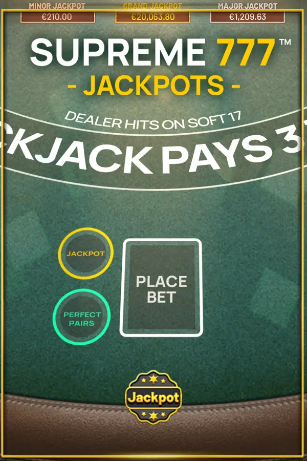 Supreme 777 Jackpots